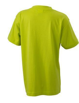 Kinder Basic T-Shirt ~ acidgelb XS