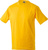 Kinder Basic T-Shirt ~ goldgelb XS