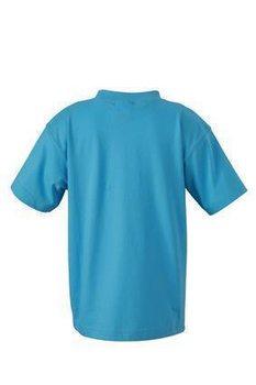 Kinder Basic T-Shirt ~ himmelblau XS