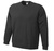 Sweatshirt Basichirt Basic ~ schwarz XL