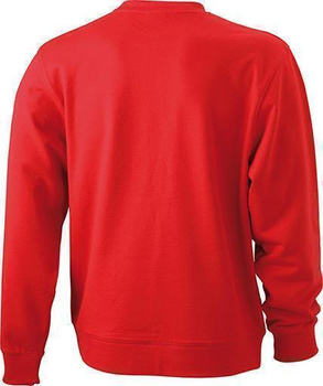 Sweatshirt Basichirt Basic ~ rot L