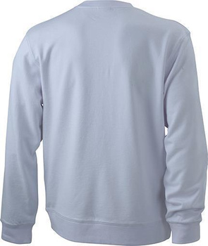 Sweatshirt Basichirt Basic ~ weiß 3XL