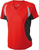 Damen Laufshirt Aktive ~ rot/schwarz XL