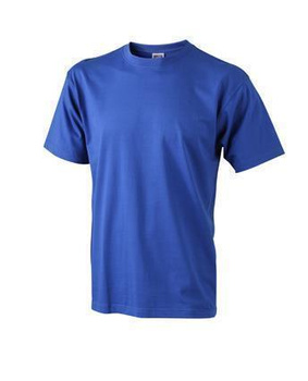 Komfort T-Shirt Rundhals  ~ dunkelroyal S