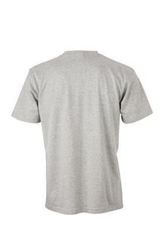 Komfort T-Shirt Rundhals  ~ heathergrau 5XL