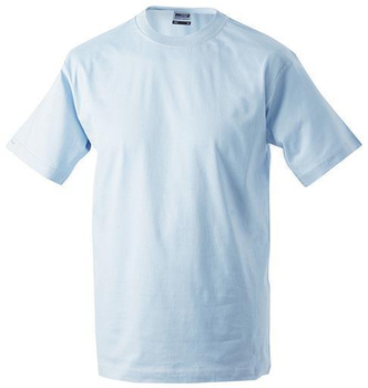 Komfort T-Shirt Rundhals  ~ hellblau XXL