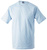 Komfort T-Shirt Rundhals  ~ hellblau 4XL
