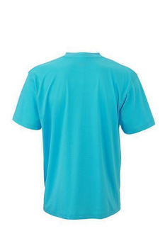 Komfort T-Shirt Rundhals  ~ pacific-blau XL