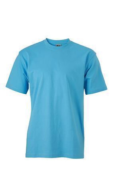Komfort T-Shirt Rundhals  ~ himmelblau S