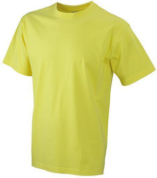 Komfort T-Shirt Rundhals  ~ gelb XL