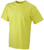 Komfort T-Shirt Rundhals  ~ gelb 3XL