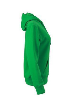 Damen Sweatshirt mit Kapuze ~ fern-grn  XL