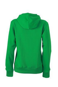 Damen Sweatshirt mit Kapuze ~ fern-grn  XL