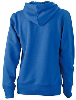 Damen Sweatshirt mit Kapuze ~ royalblau XL