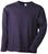 Trendiges Langarm T-Shirt ~ aubergine L