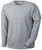 Trendiges Langarm T-Shirt ~ grey-heather S
