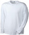 Trendiges Langarm T-Shirt ~ weiß 3XL