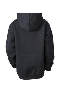 Kinder Kapuzensweatshirt ~ schwarz XS
