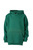Kinder Kapuzensweatshirt ~ dunkelgrün XS