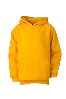 Kinder Kapuzensweatshirt ~ goldgelb XL