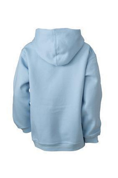 Kinder Kapuzensweatshirt ~ hellblau XS