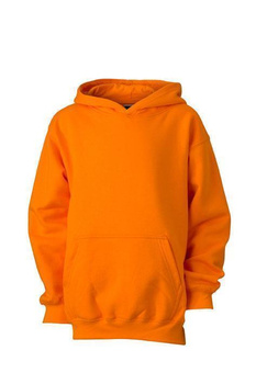 Kinder Kapuzensweatshirt ~ orange S
