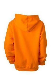 Kinder Kapuzensweatshirt ~ orange L