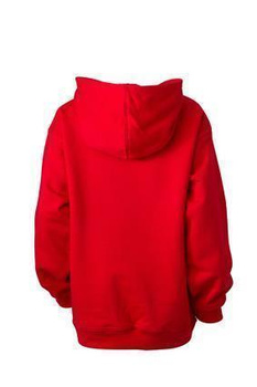 Kinder Kapuzensweatshirt ~ rot XS