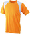 Sportliches Laufshirt Funktional ~ orange/weiß L