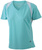 Damen Laufshirt Style ~ mintgrün/weiß L