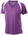 Damen Laufshirt Style ~ purple/weiß XXL