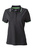 Damen Poloshirt Coldblack ~ schwarz,weiß,grün XL