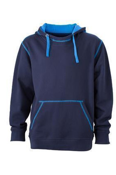 Modisches Kapuzensweatshirt ~ blau S
