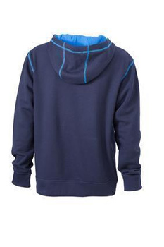 Modisches Kapuzensweatshirt ~ blau S