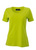 Damen T-Shirt mit Single-Jersey ~ acid-gelb M