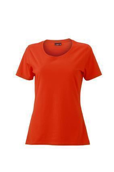 Damen T-Shirt mit Single-Jersey ~ grenadine XL