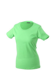 Damen T-Shirt mit Single-Jersey ~ limegrn XL