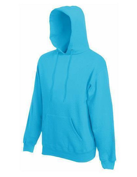 Sweatshirt mit Kapuze ~ Azurblau L