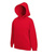 Kinder Sweatshirt mit Kapuze ~ Rot 128