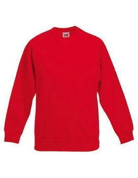 Kinder Raglan Sweatshirt ~ Rot 104