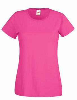 Damen T-Shirt  ~ Fuchsia XL