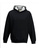 Kinder Kapuzen Sweatshirt ~ Jet Black/Heather Grey 12/13 (XL)