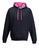 Kapuzensweatshirt ~ oxford navy/candyfloss pink L