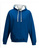 Kapuzensweatshirt ~ Royal Blue/Arctic White XS