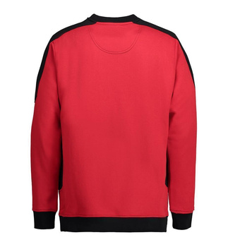 PRO Wear Sweatshirt | Kontrast Rot XS