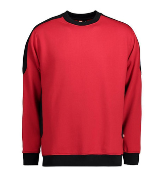 PRO Wear Sweatshirt | Kontrast Rot XS