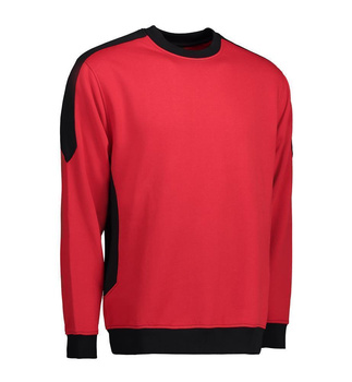 PRO Wear Sweatshirt | Kontrast Rot L