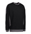 PRO Wear Sweatshirt | Kontrast Schwarz 6XL