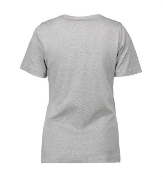Interlock T-Shirt Grau meliert L