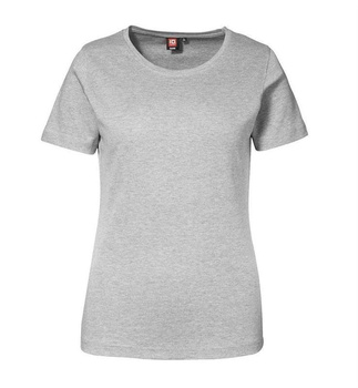 Interlock T-Shirt Grau meliert 2XL
